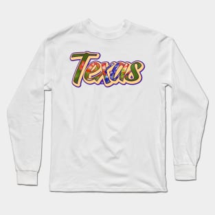 Texas Sunset Long Sleeve T-Shirt